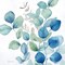 Eucalyptus Leaves Navy II Poster Print by Cynthia Coulter # RB14281CC